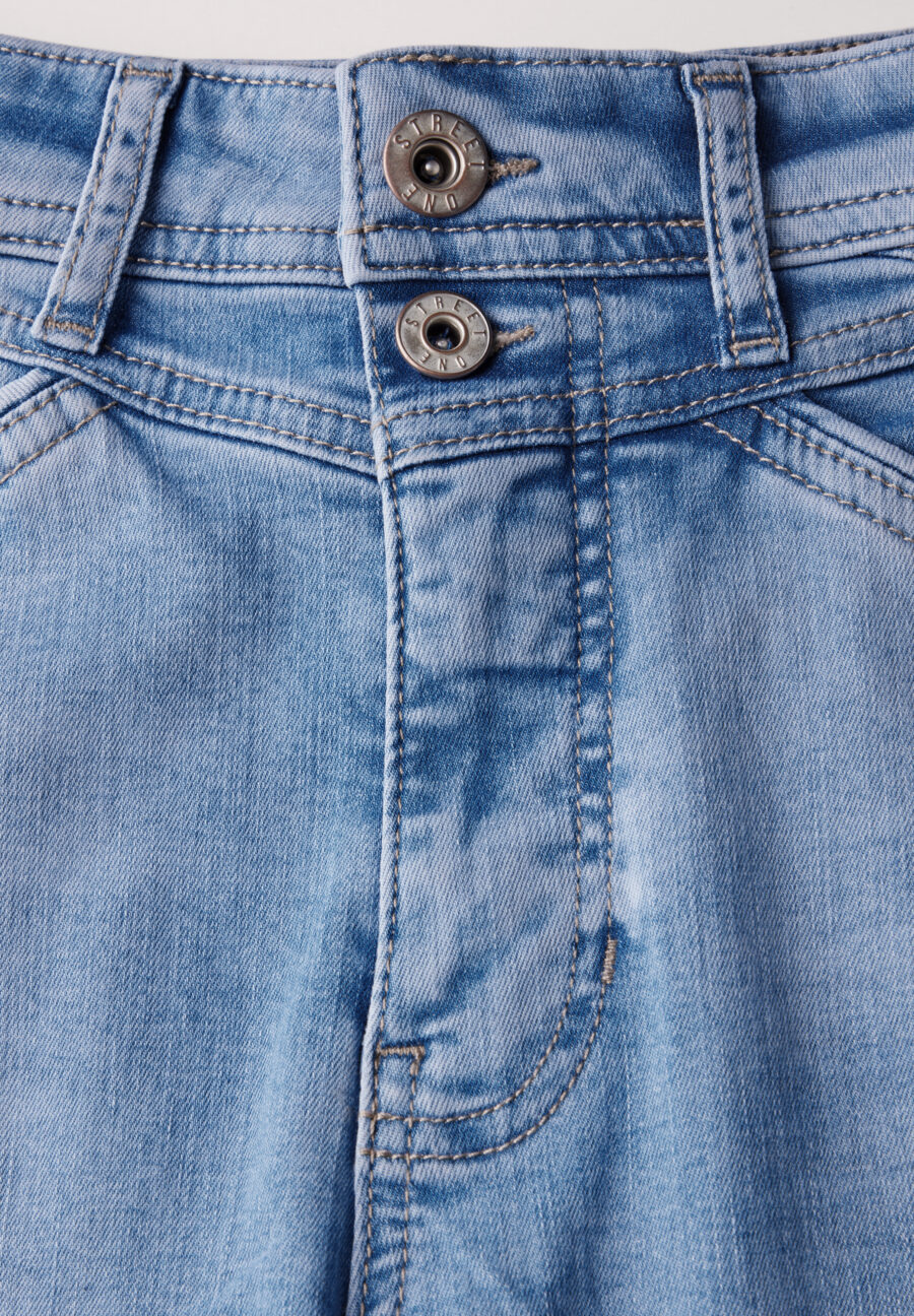 Street One Damen Wide Leg Jeans