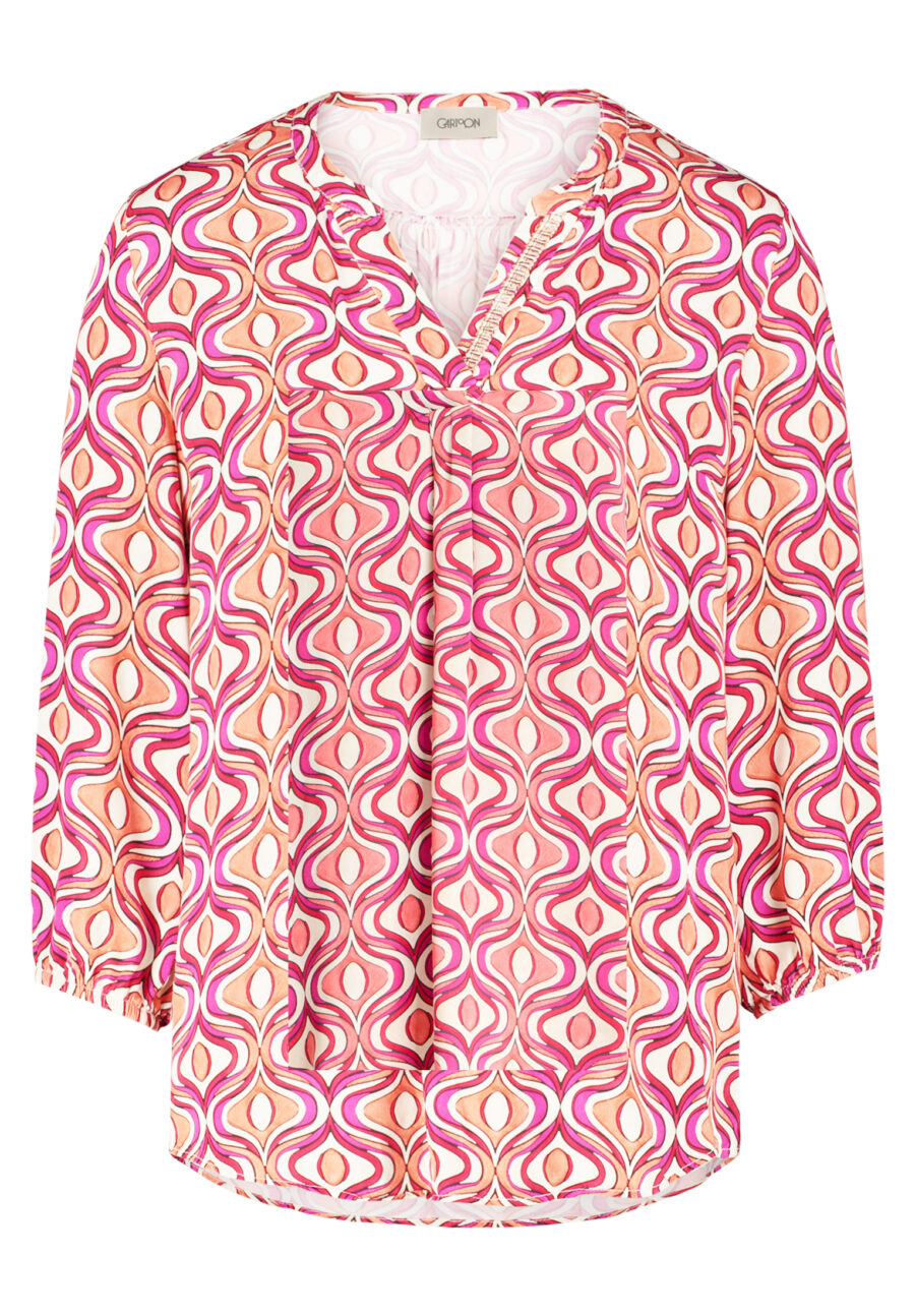 Cartoon Damen Blusenshirt