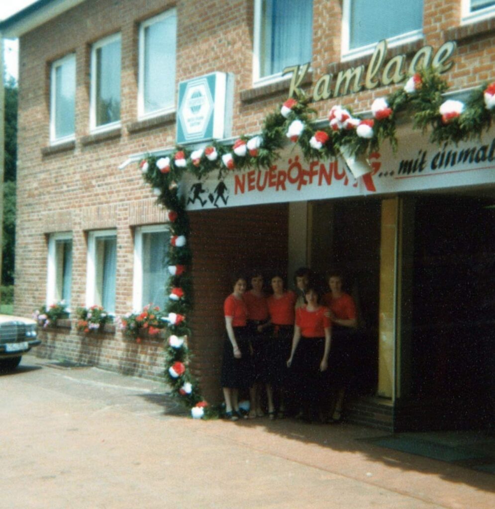 1980 kamlage modehaus Neueröffnung